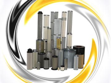 Hydraulic oil, fuel and water filters