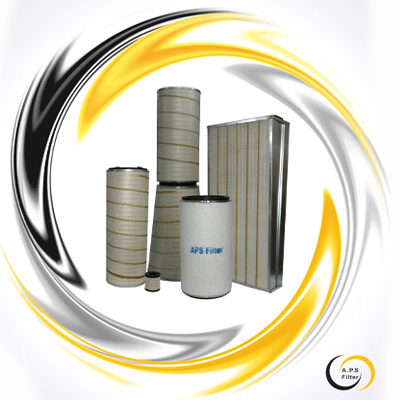 Turbine air inlet filters